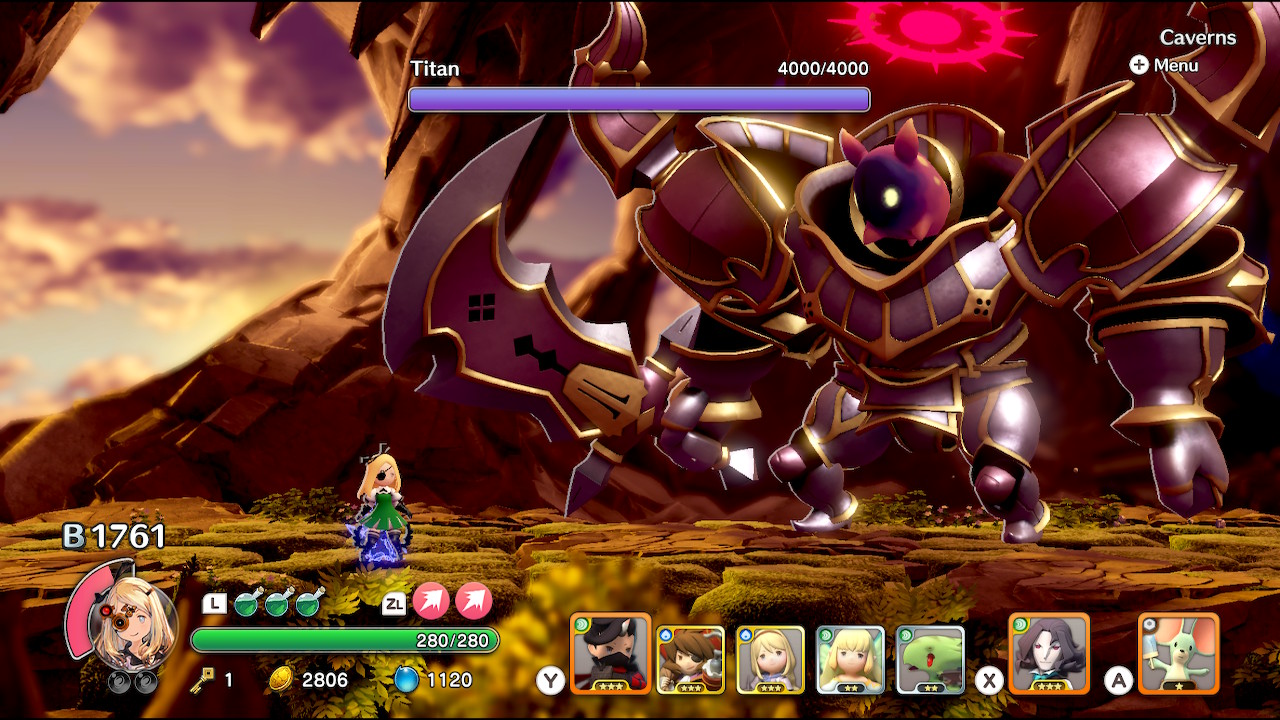 Is that a slime piloting a giant suit of armor? Yes, yes it is.